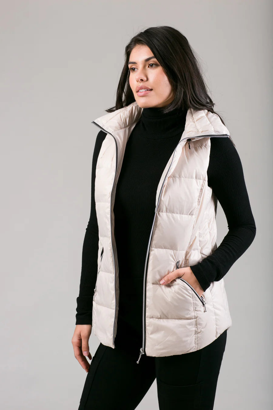 The Hooded Quilted Vest