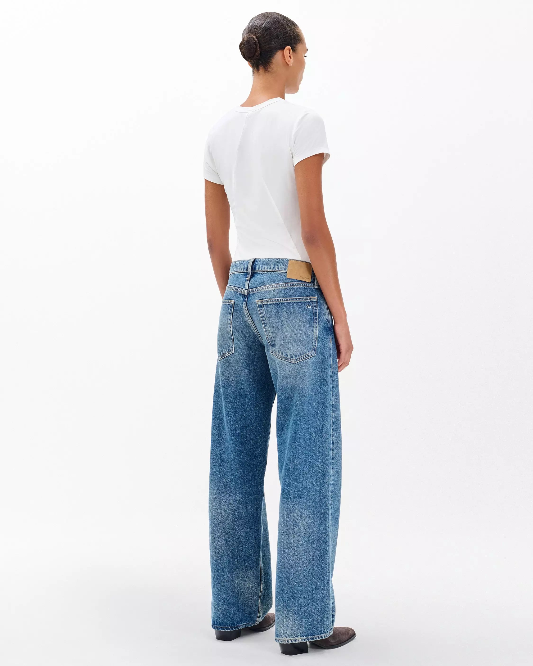 Saige Relaxed Straight Jeans