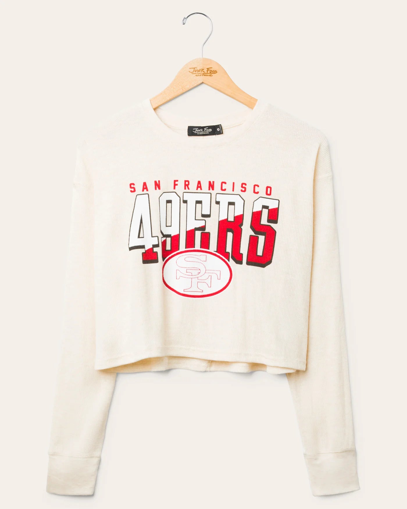 49ers Slant Crop Thermal