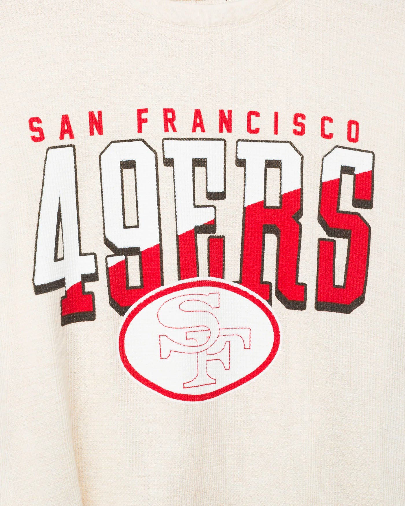 49ers Slant Crop Thermal