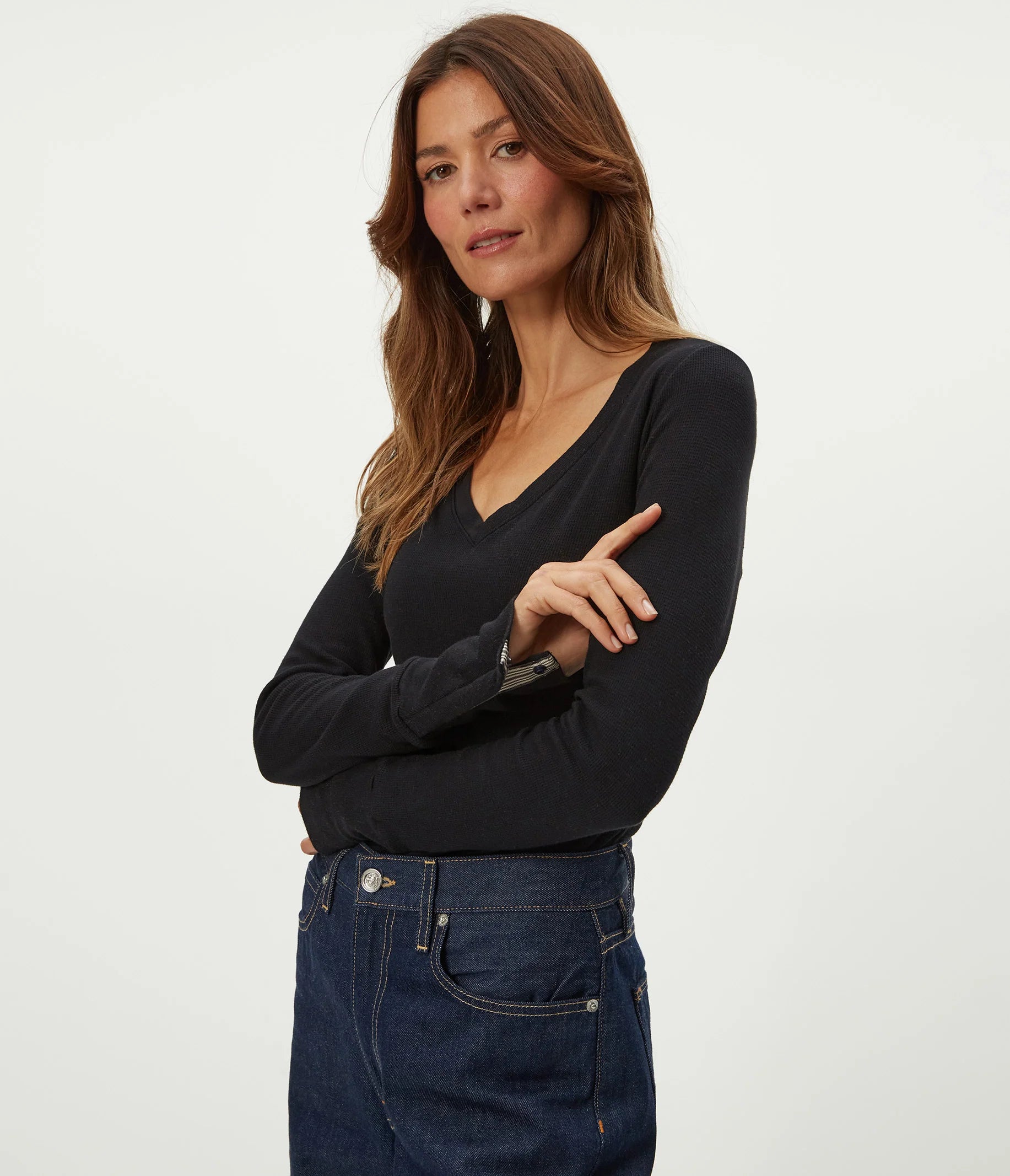 Dinah Thermal V-Neck