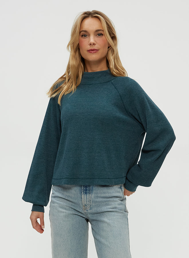 Norma Mock Neck Pullover