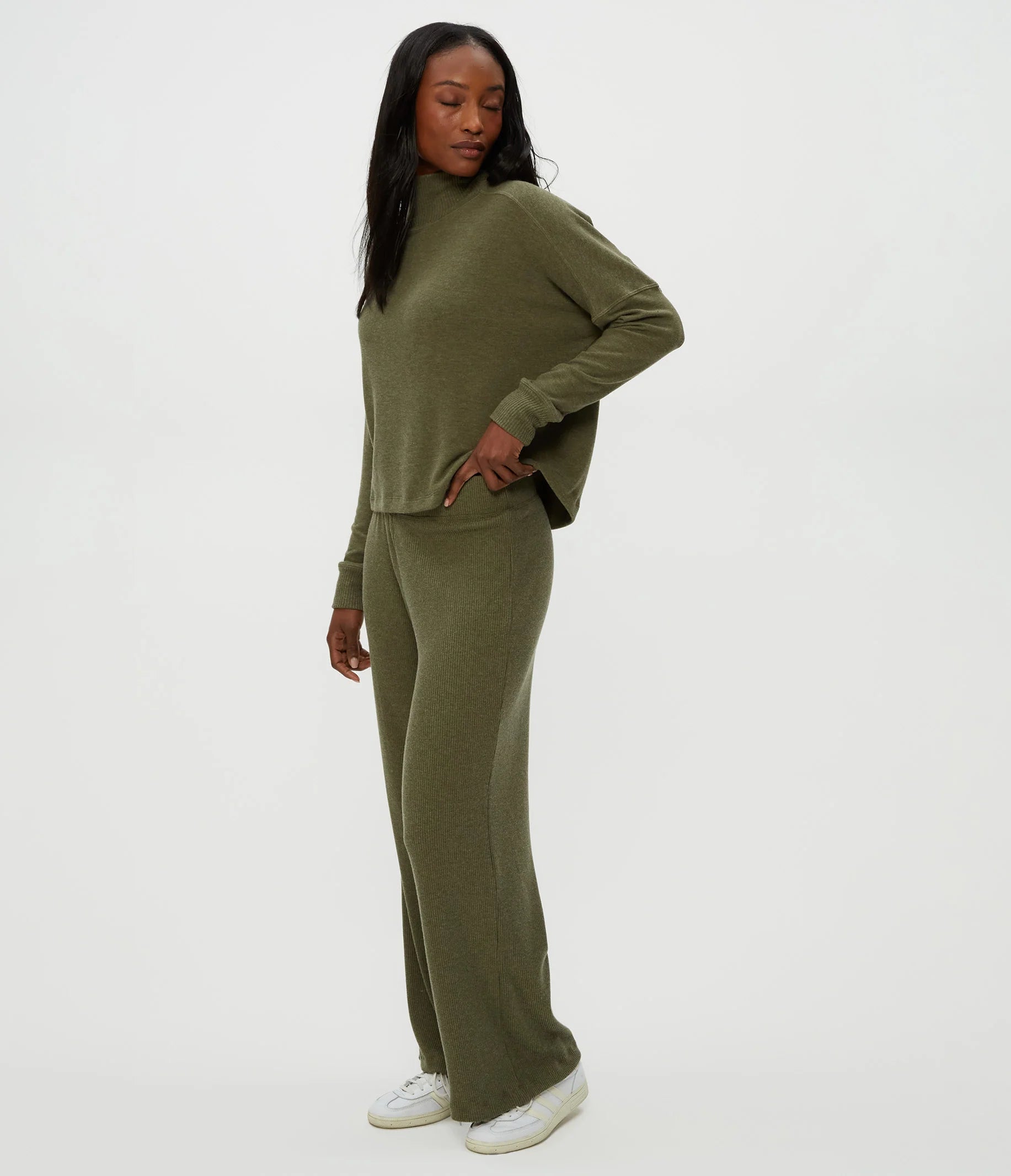 Leann Straight Rib Pant