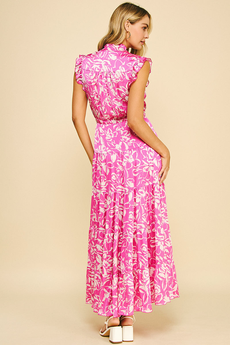 Floral Printed Maxi