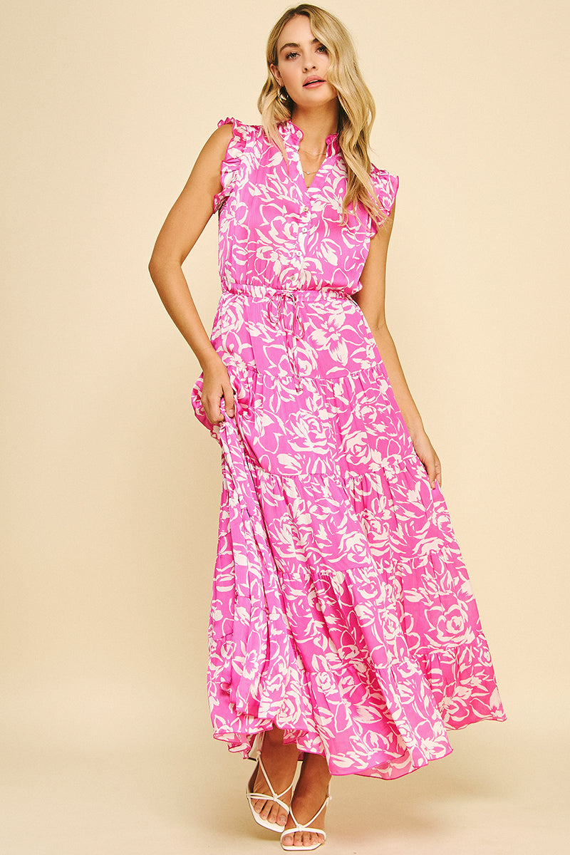 Floral Printed Maxi