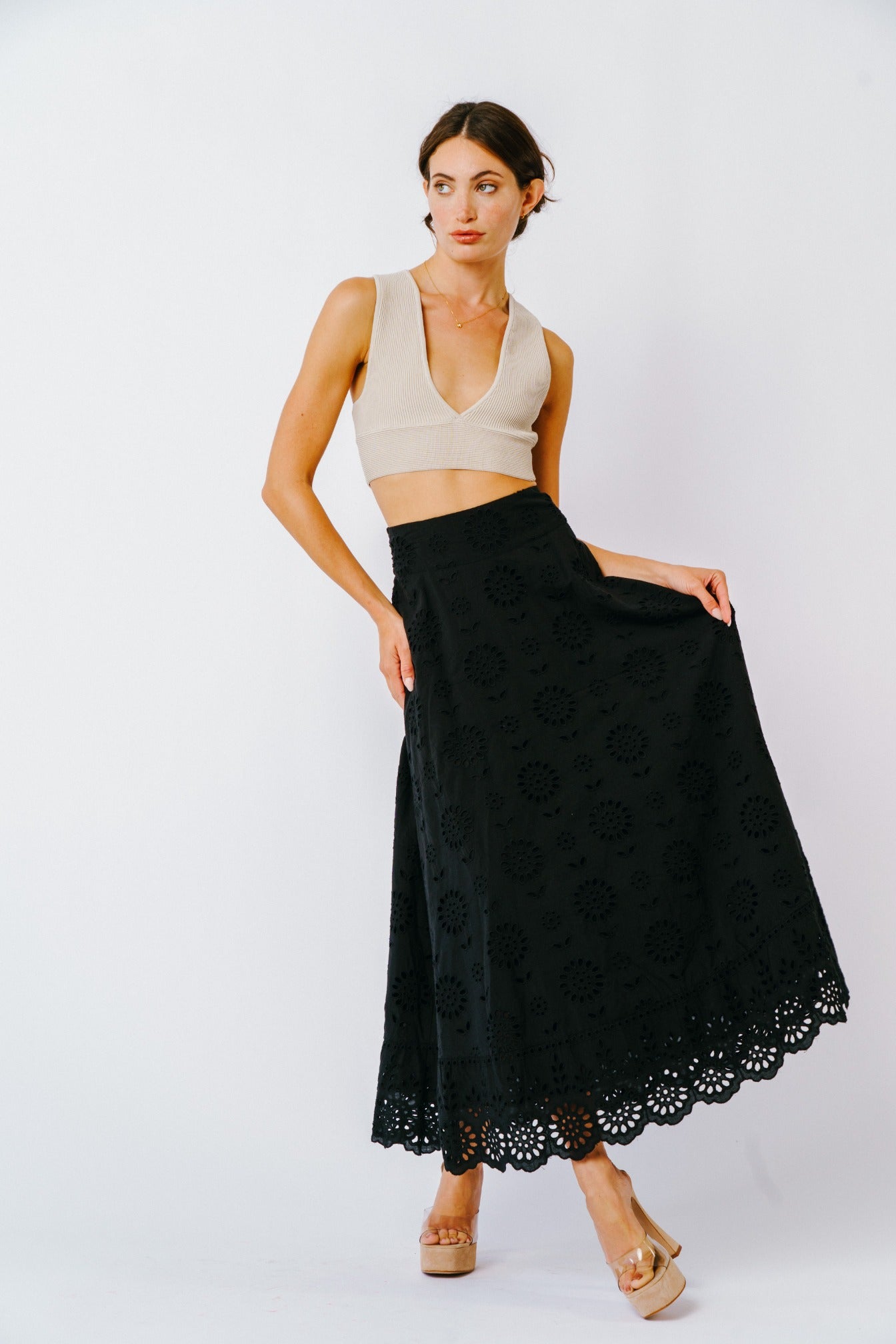 Audrey Maxi Full Skirt