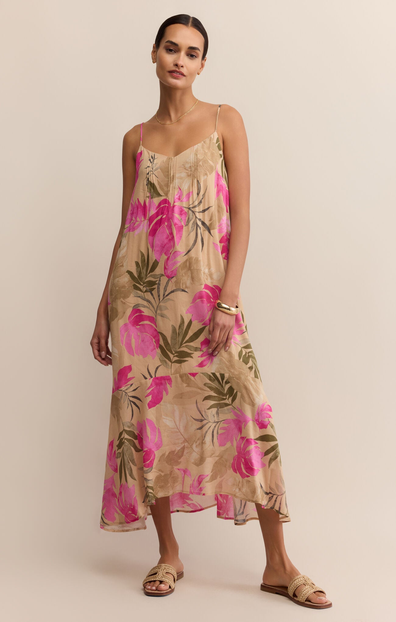 Benson Ula Tropical Midi Dress