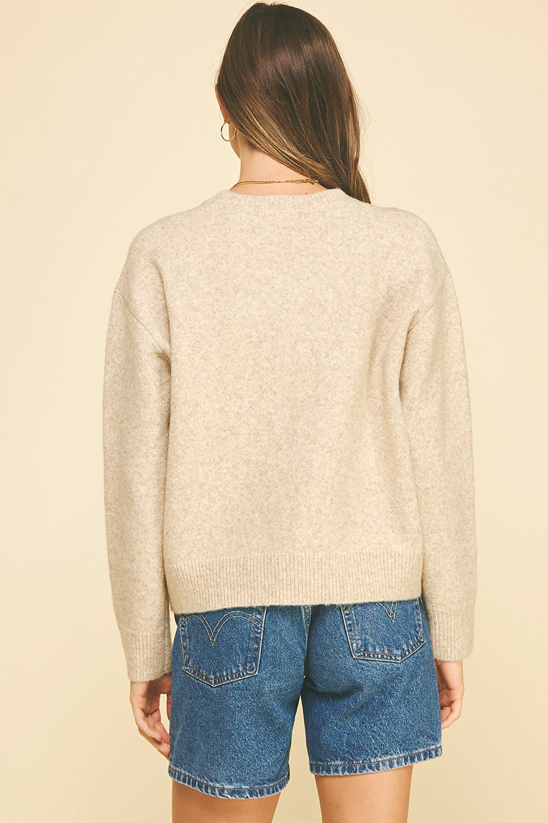 Cowboy Crewneck Sweater