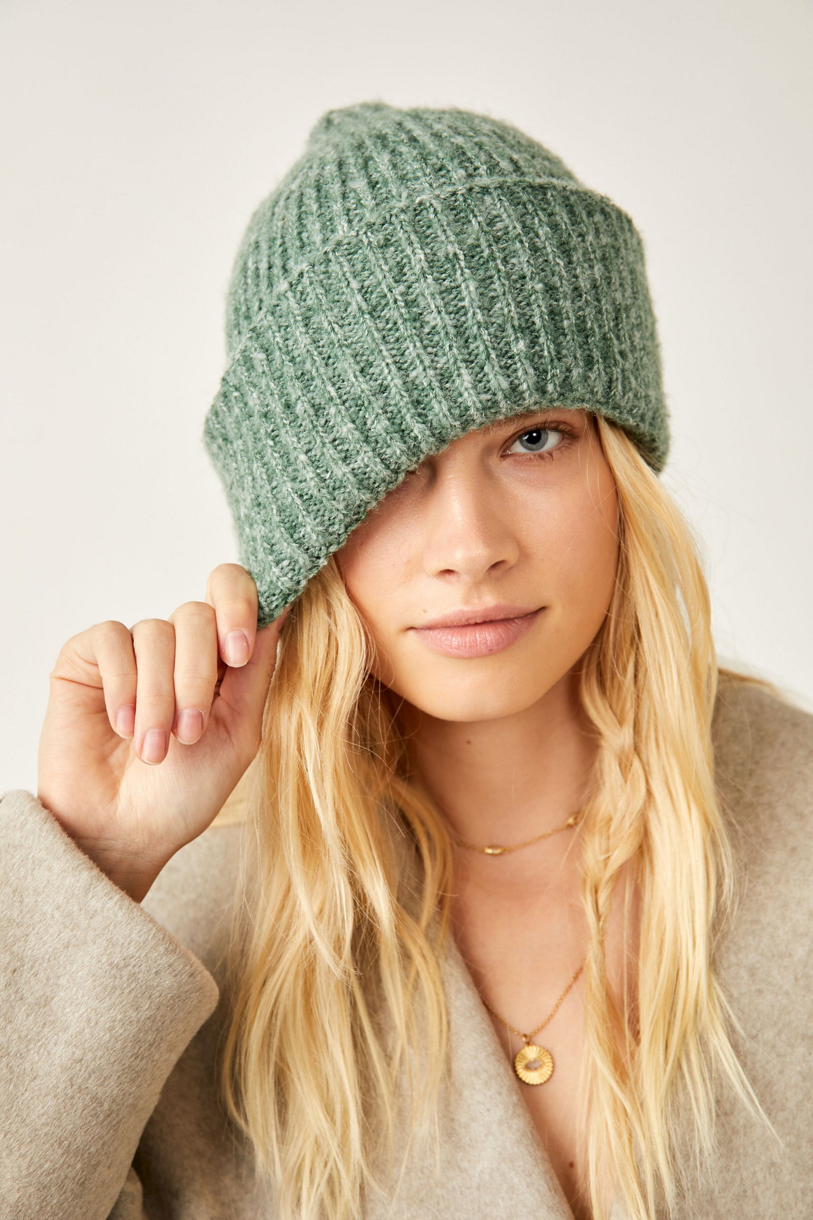 Harbor Marled Ribbed Beanie