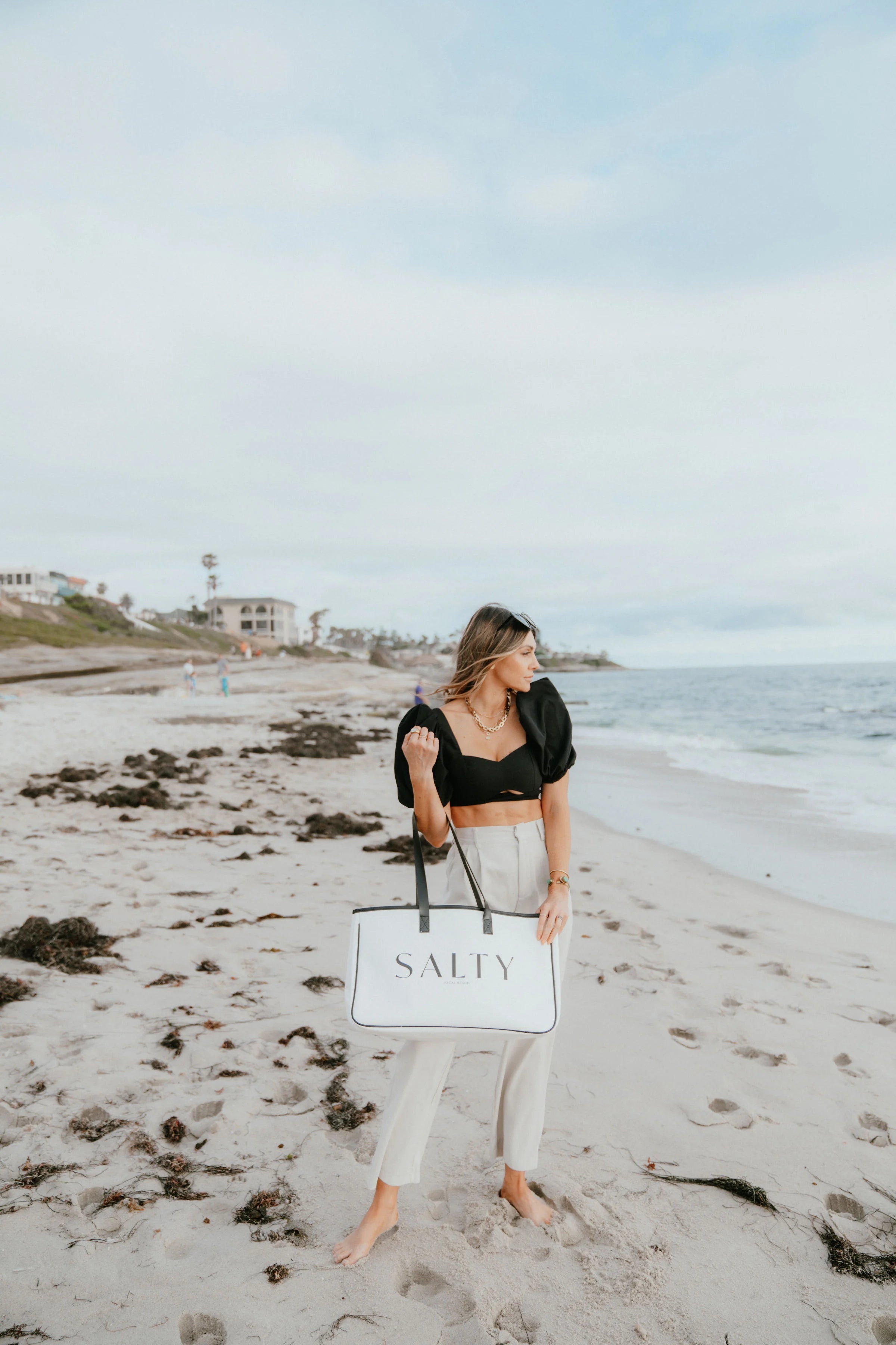 Beach Canvas Tote
