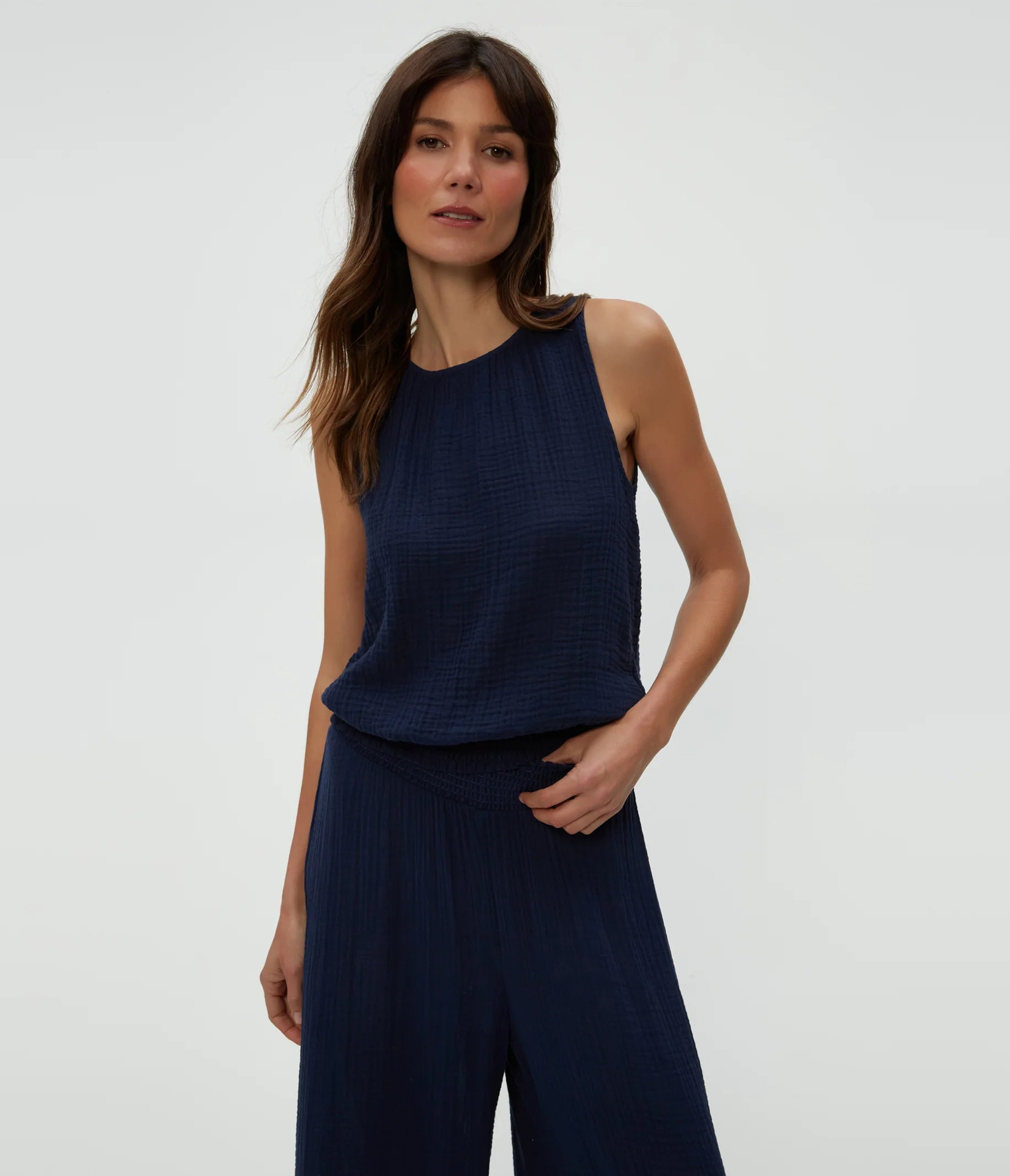 Janelle Tie Neck Tank