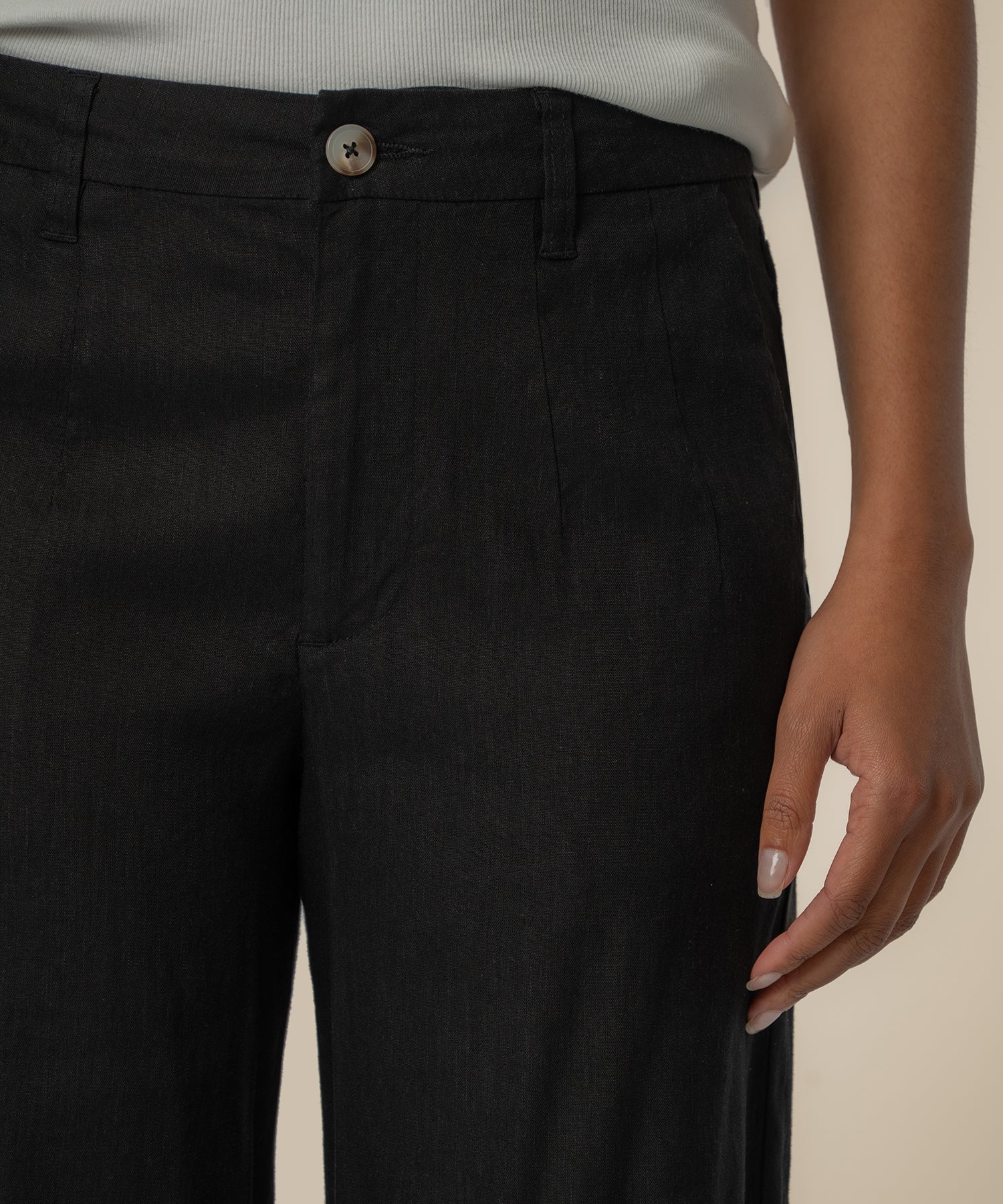 Meg High Rise Wide Straight Leg