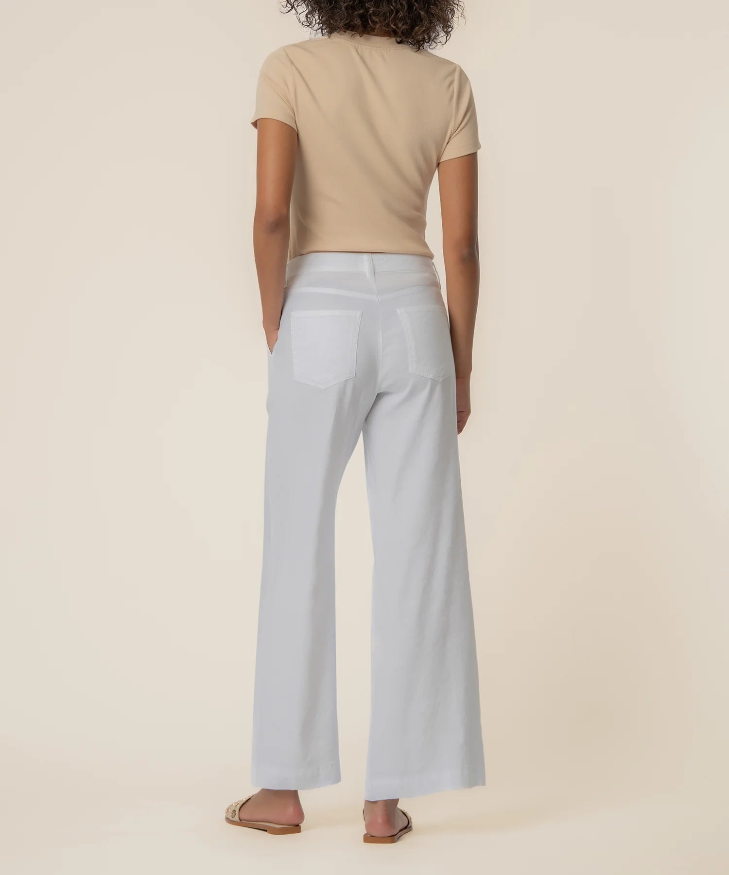 Meg High Rise Wide Straight Leg