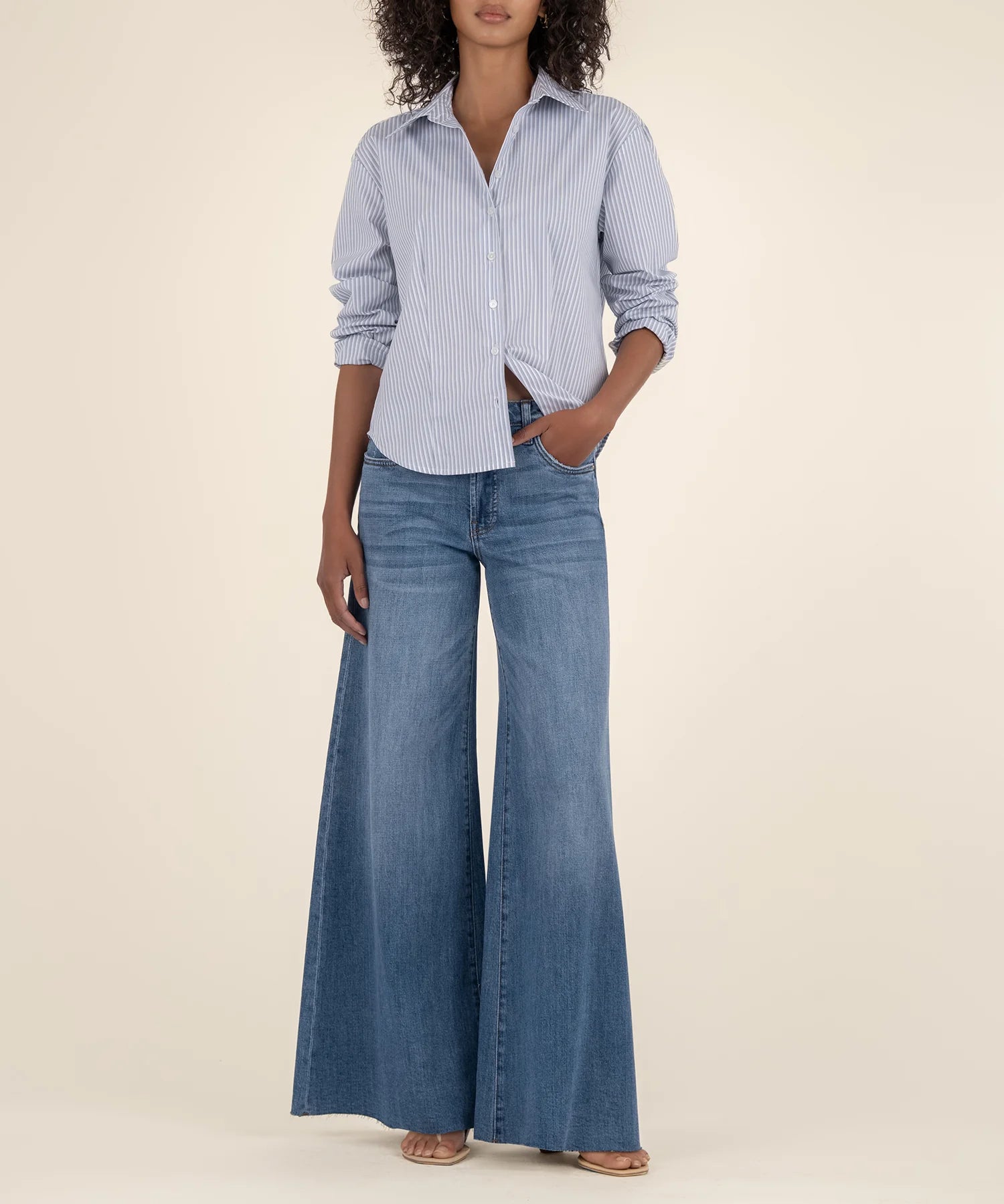 Blake High Rise Super Wide Leg