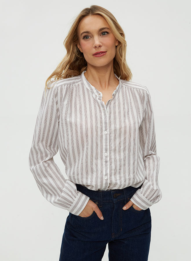 Bethel Button Down Top