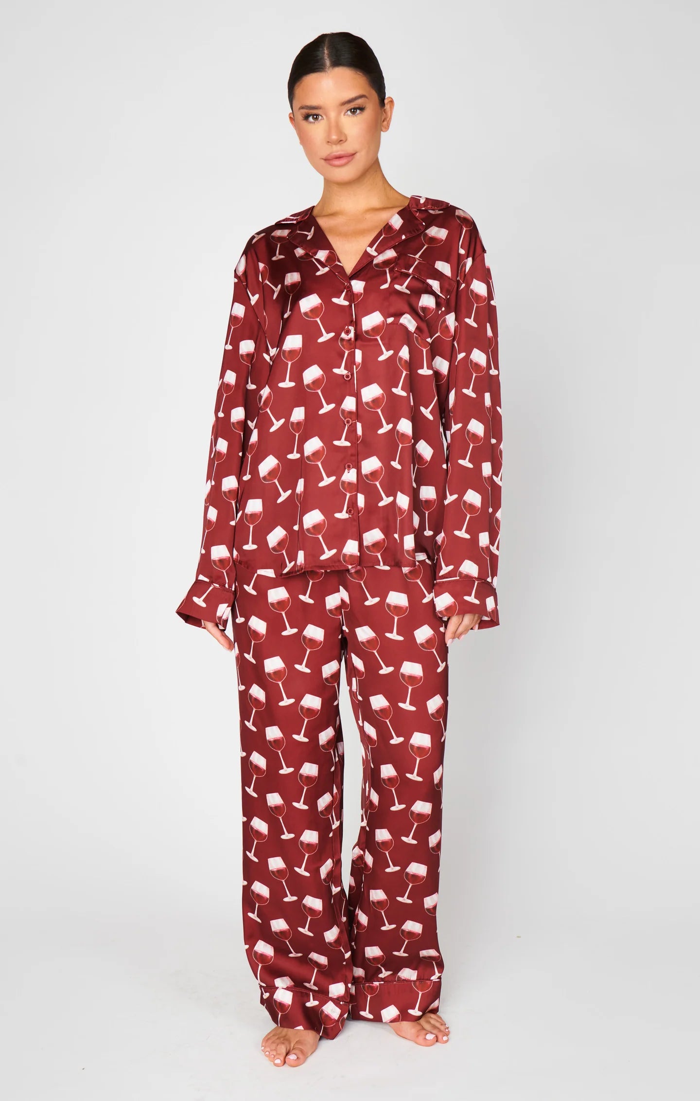 Classic PJ Set SIlky
