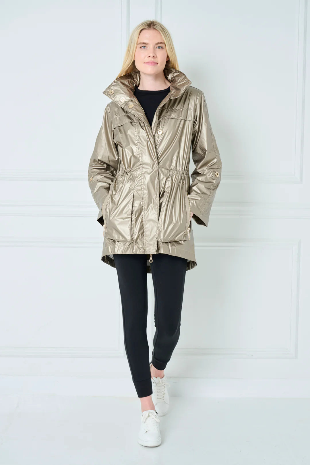 Metallic Rain Jacket