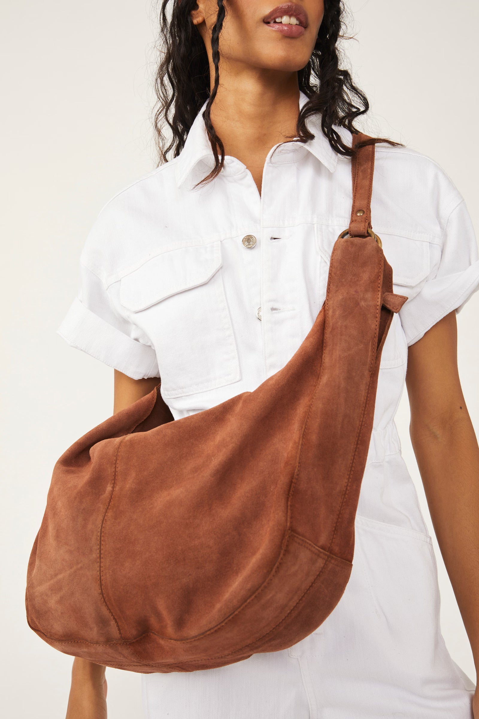 Roma Suede Tote