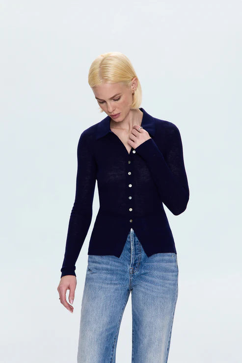 Korey Fitted Rib Cardi