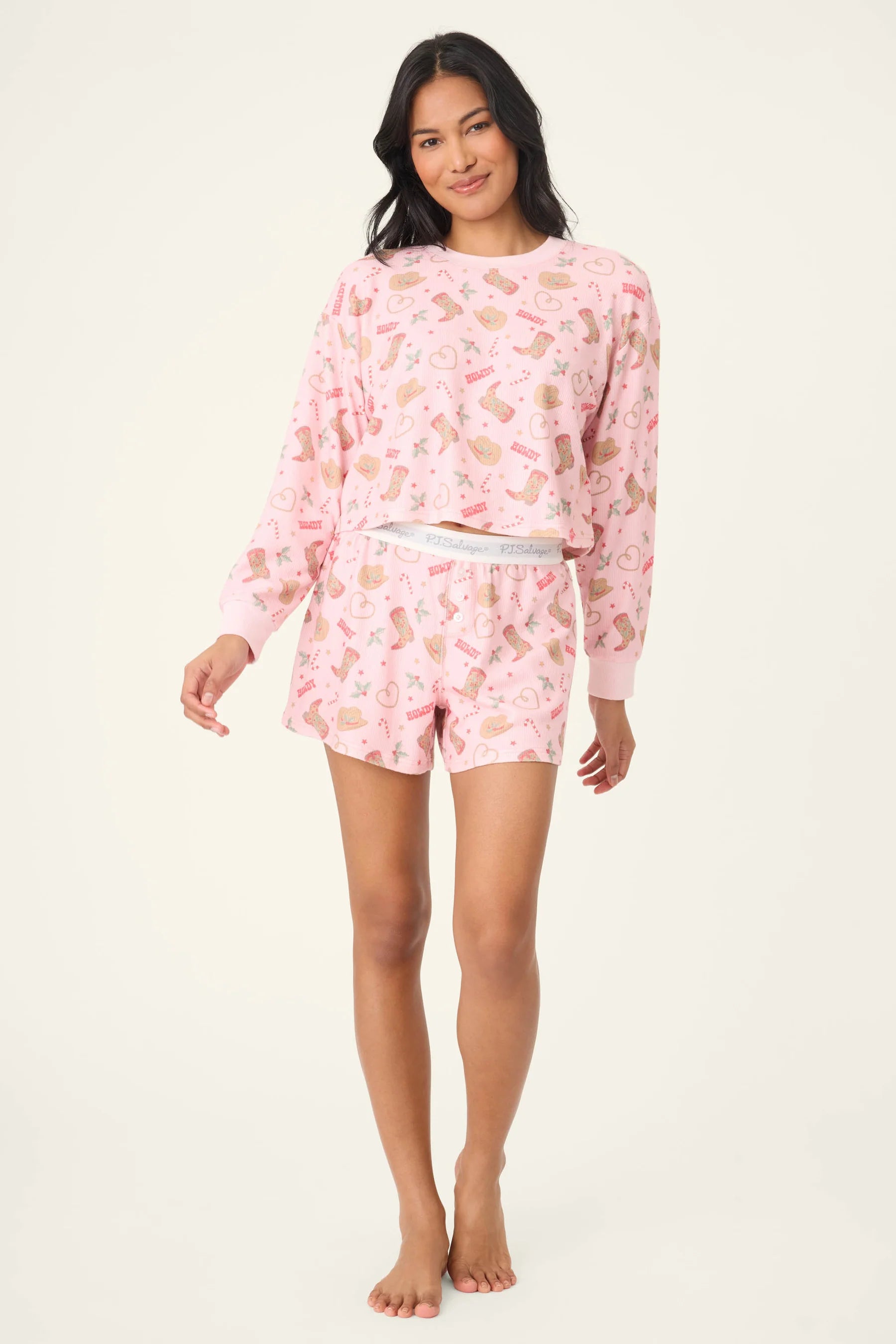 Boyfriend Boxer Western Set