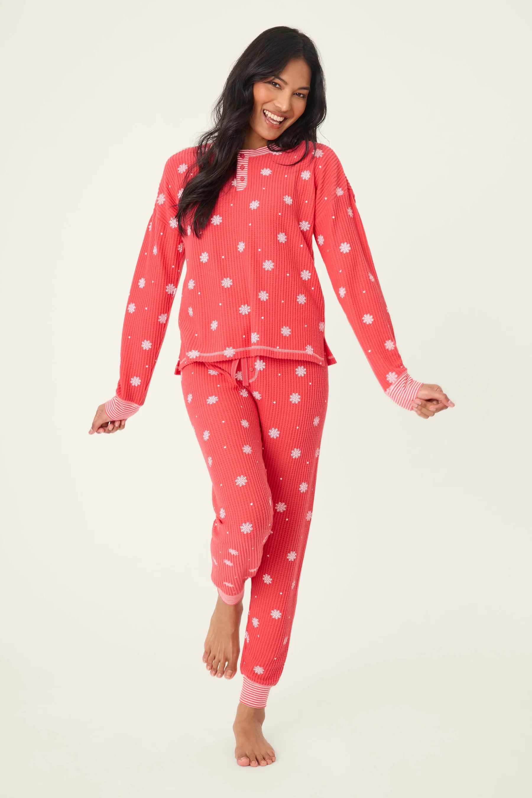 Ski Jammie Snowflake Set