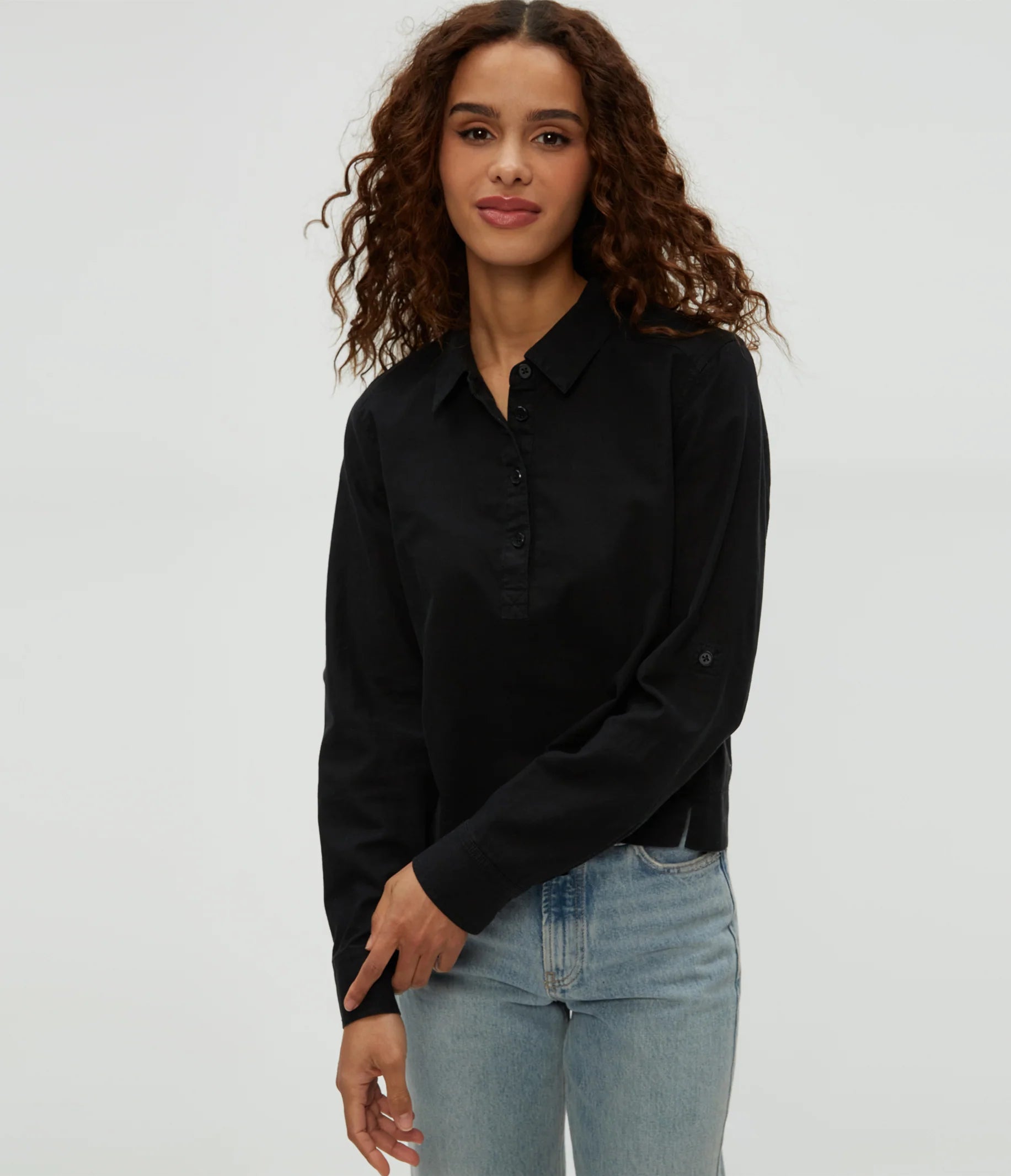 Nat Collar Shirt
