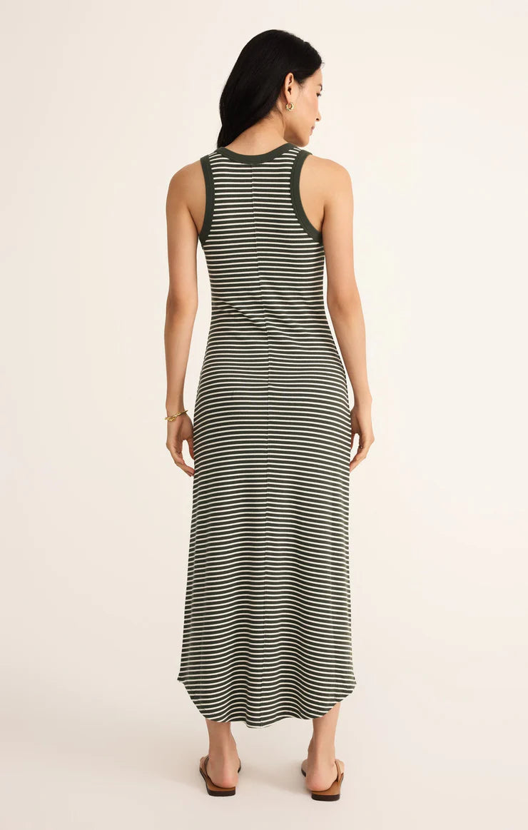 Goodwin Stripe Midi Dress