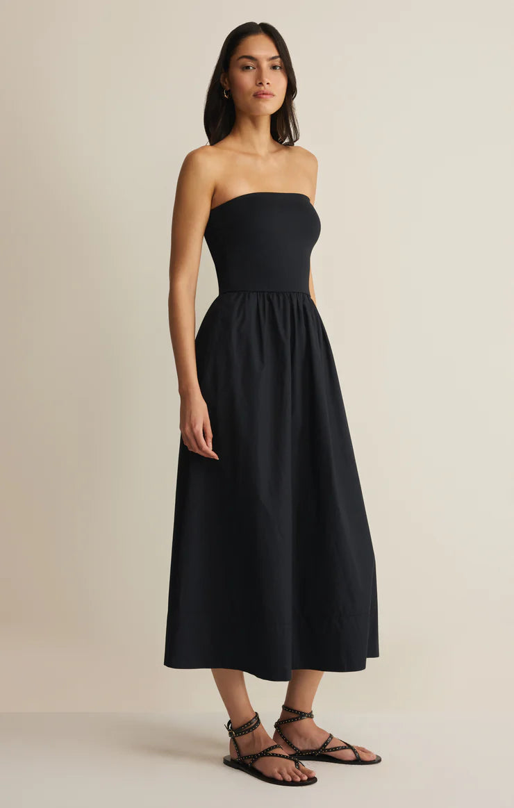 Sunsought Strapless Midi Dress