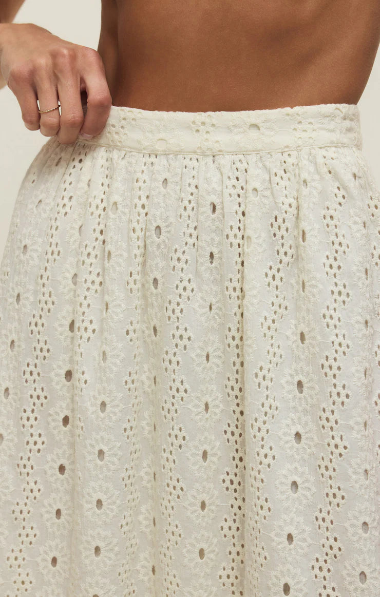Bria Eyelet Skirt