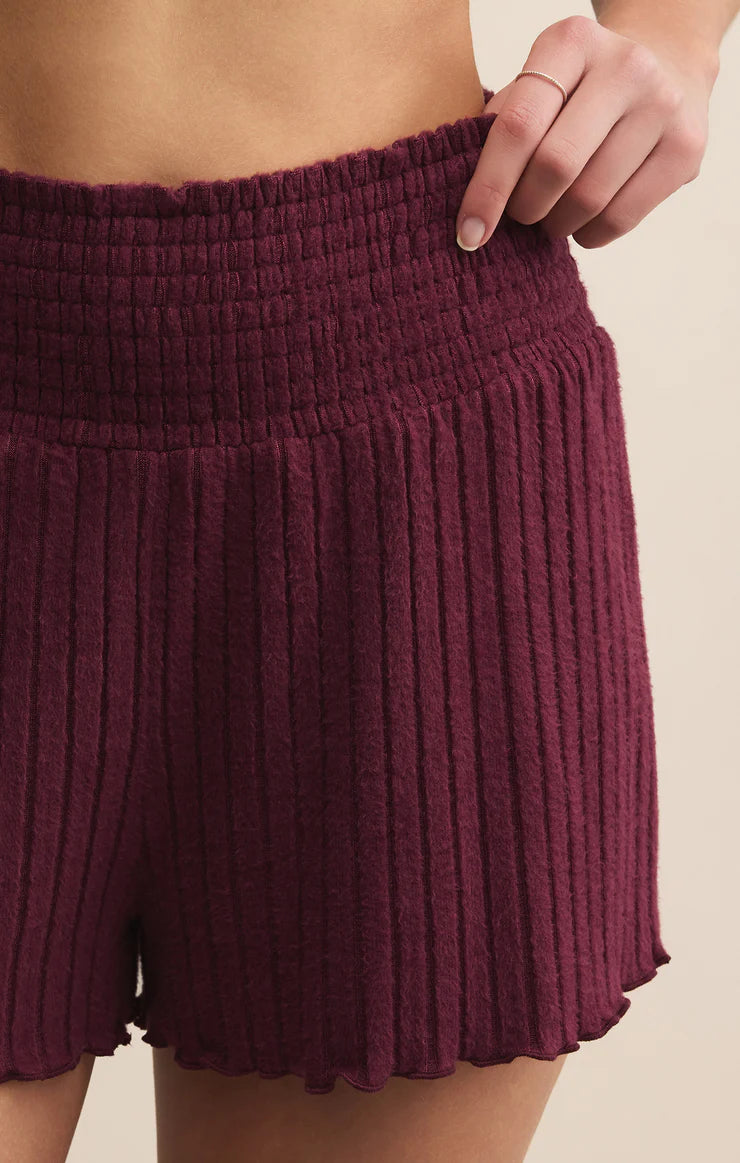 Dawn Smocked Rib Short