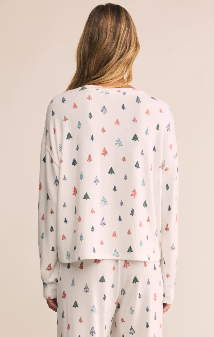Alpine Tree Long Sleeve Top