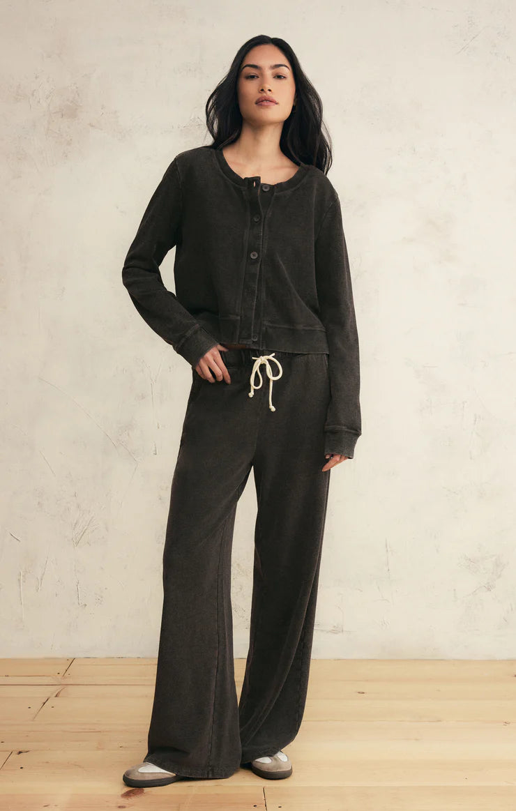 Daily Knit Denim Cardigan