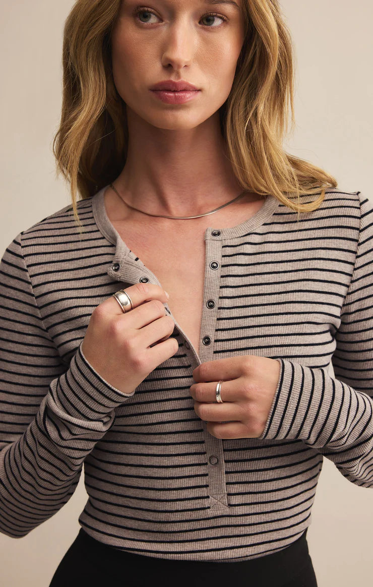 Stella Stripe Henley