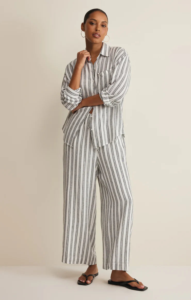 The Perfect Striped Button Up