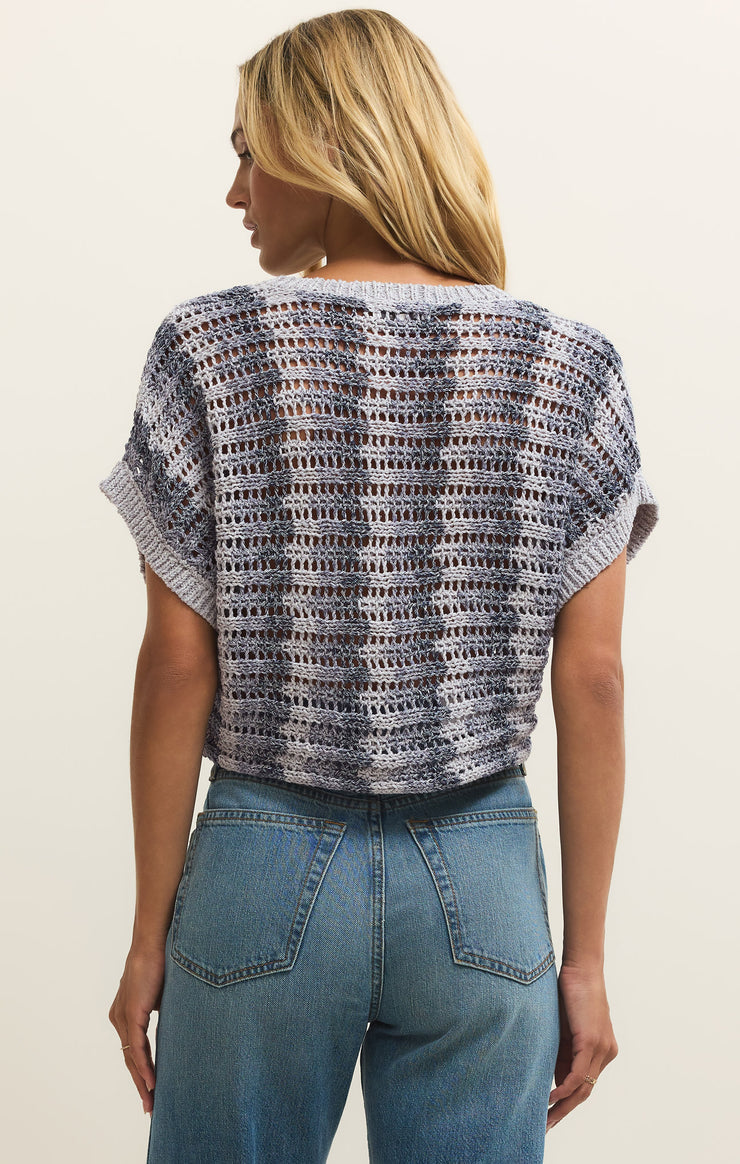 Ballast Crochet Stripe Top