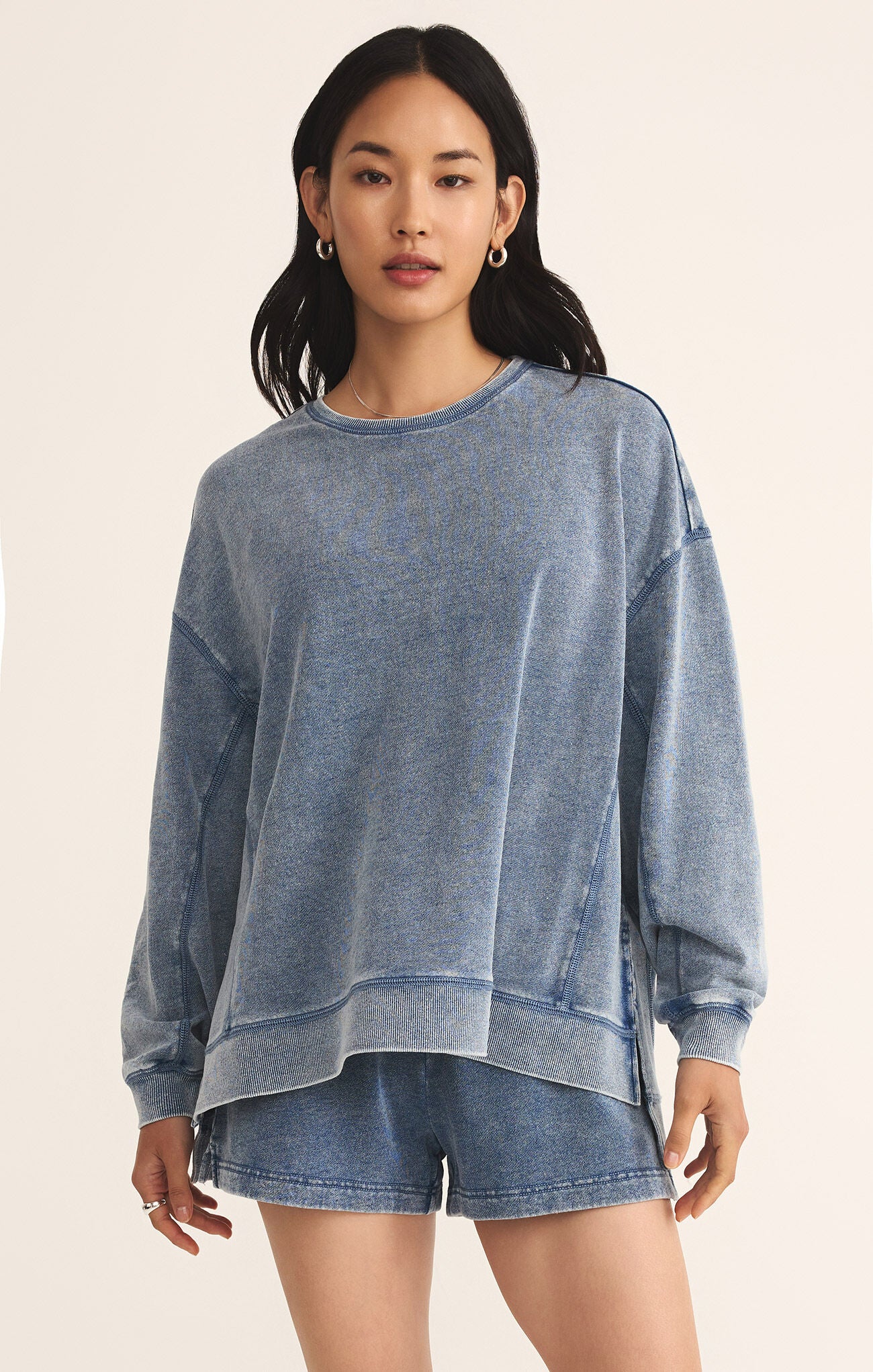 Knit Denim Weekender