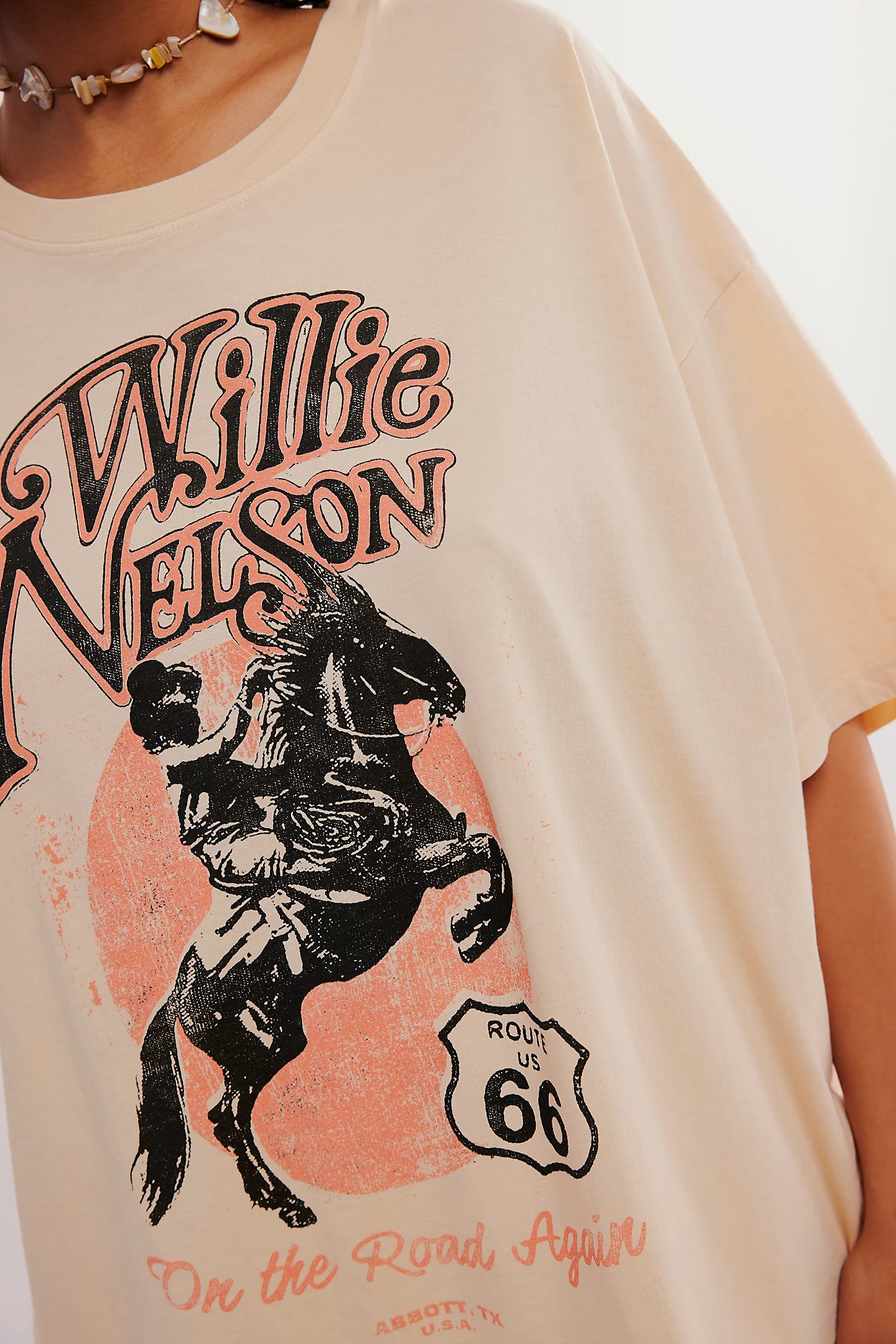 Willie Nelson Route 66 Tee