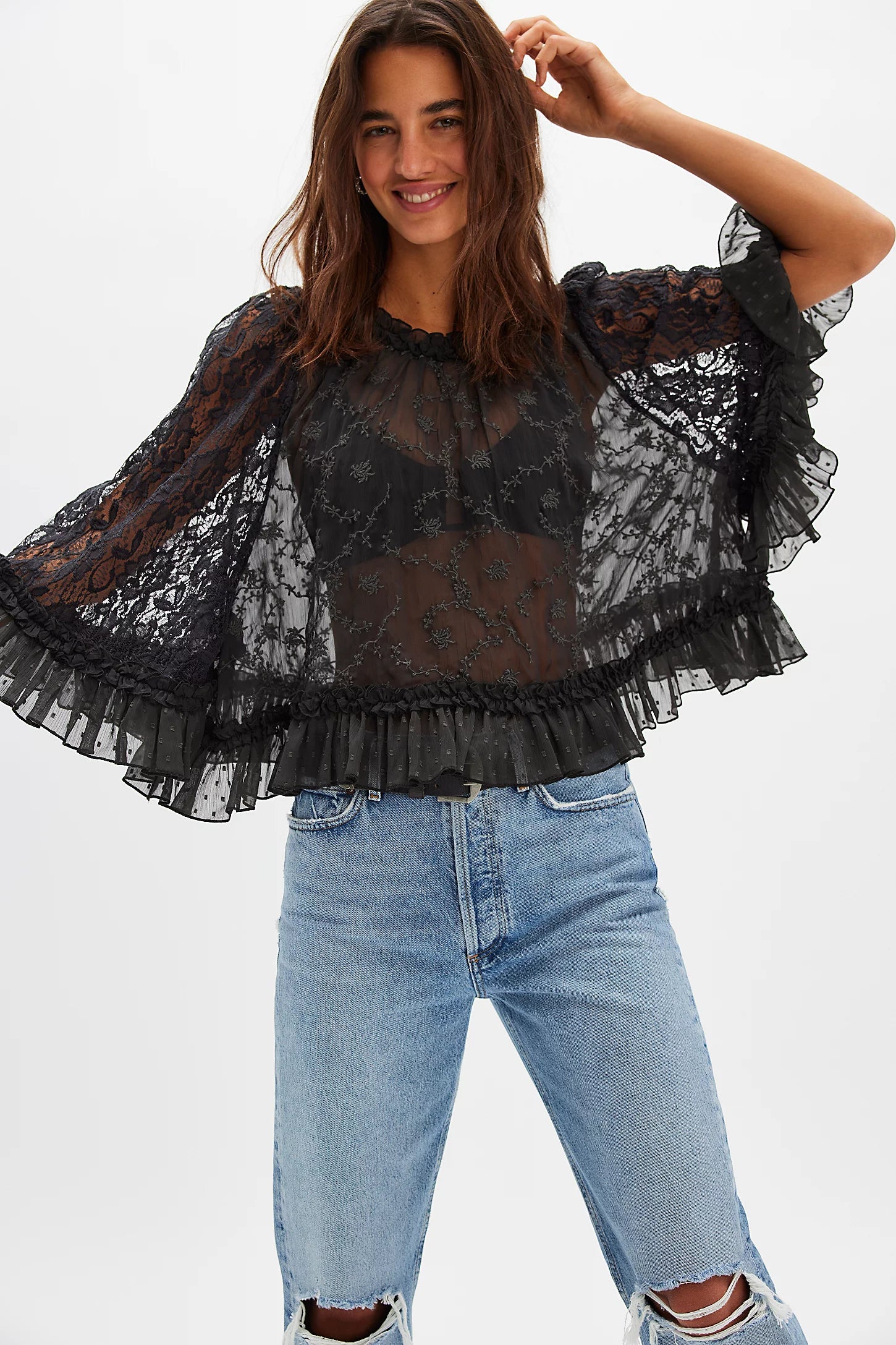 Carly Cape Top