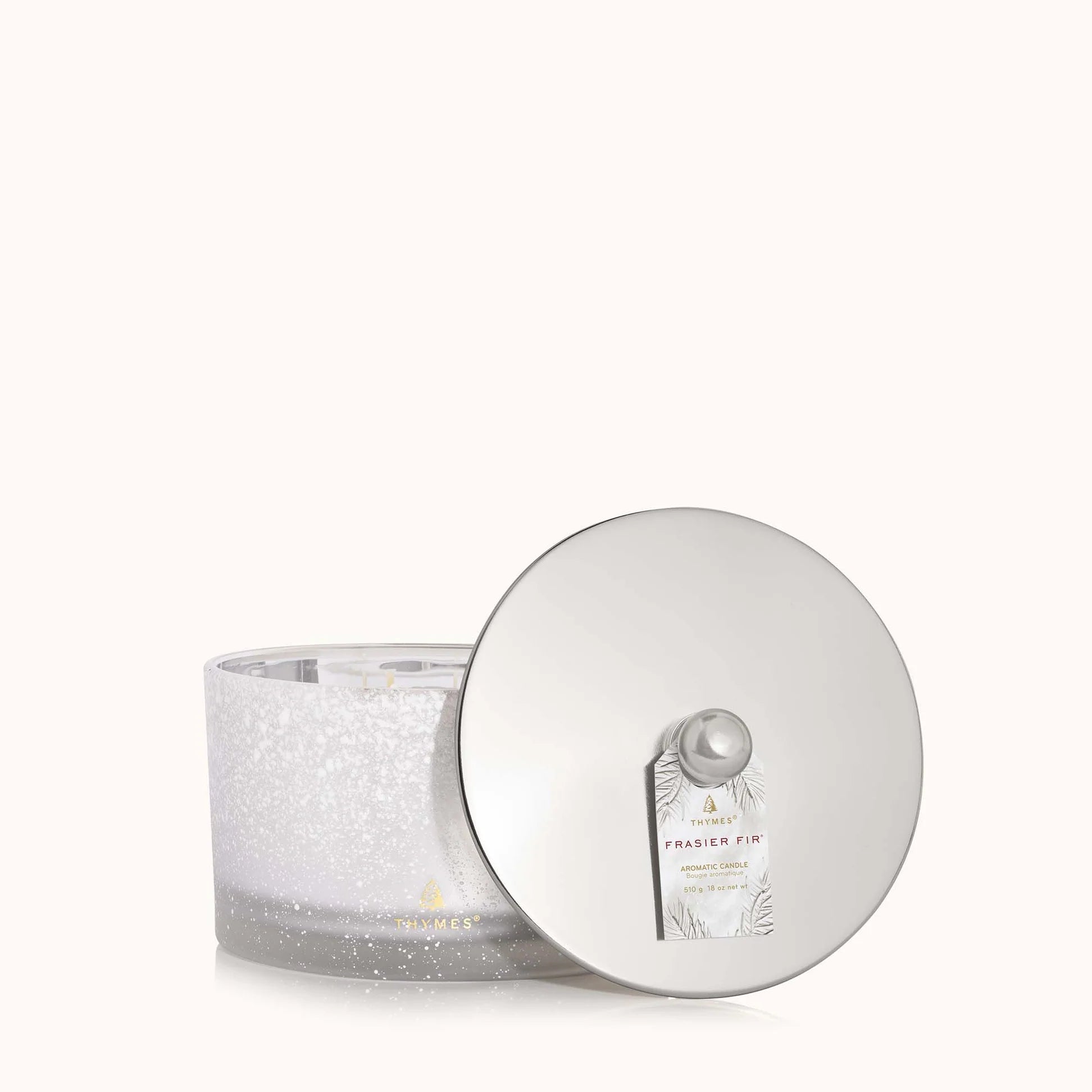 3 Wick Candle Flocked Collection