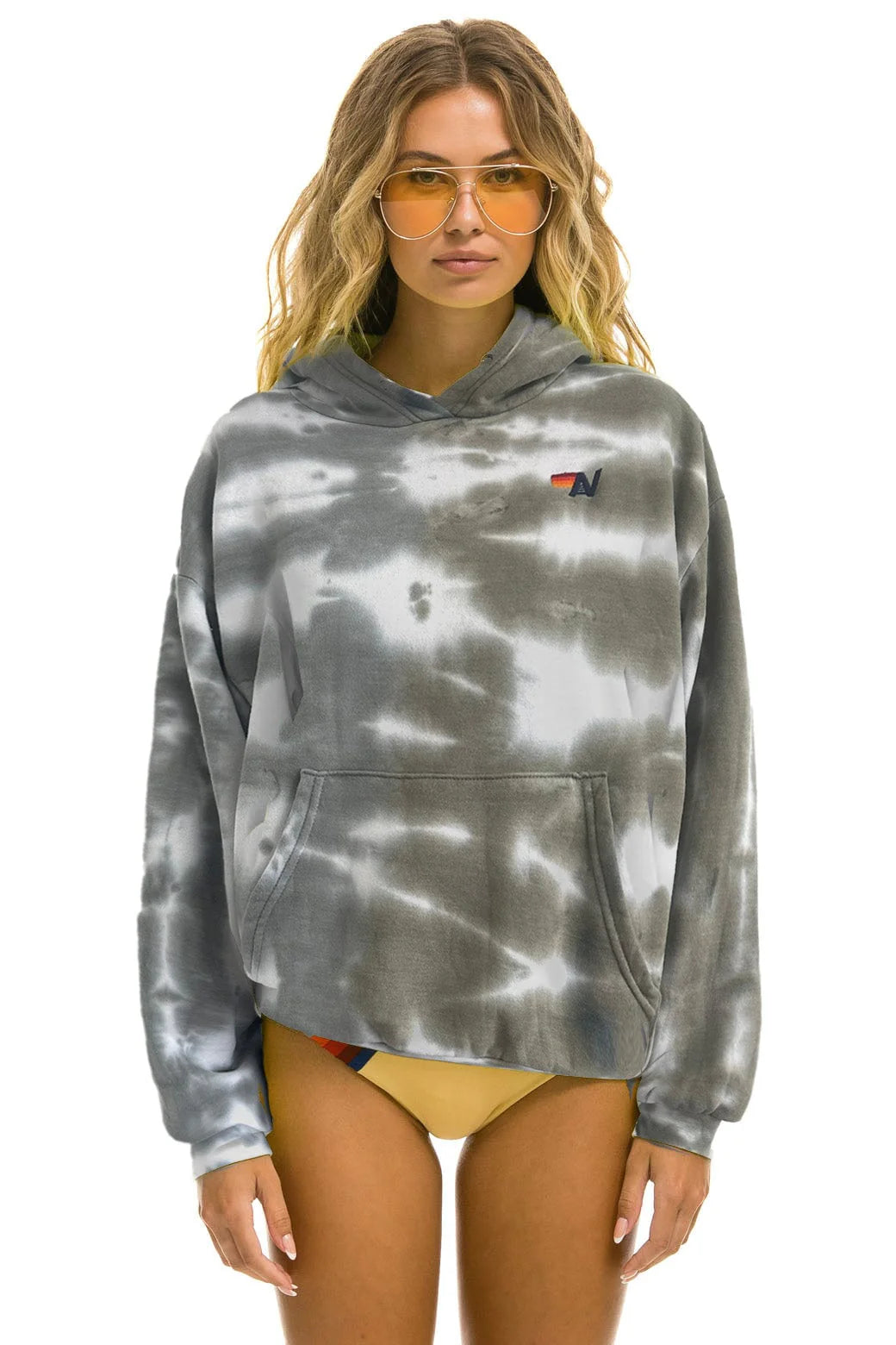 Hand Dyed Pullover Relaxed Hoodie