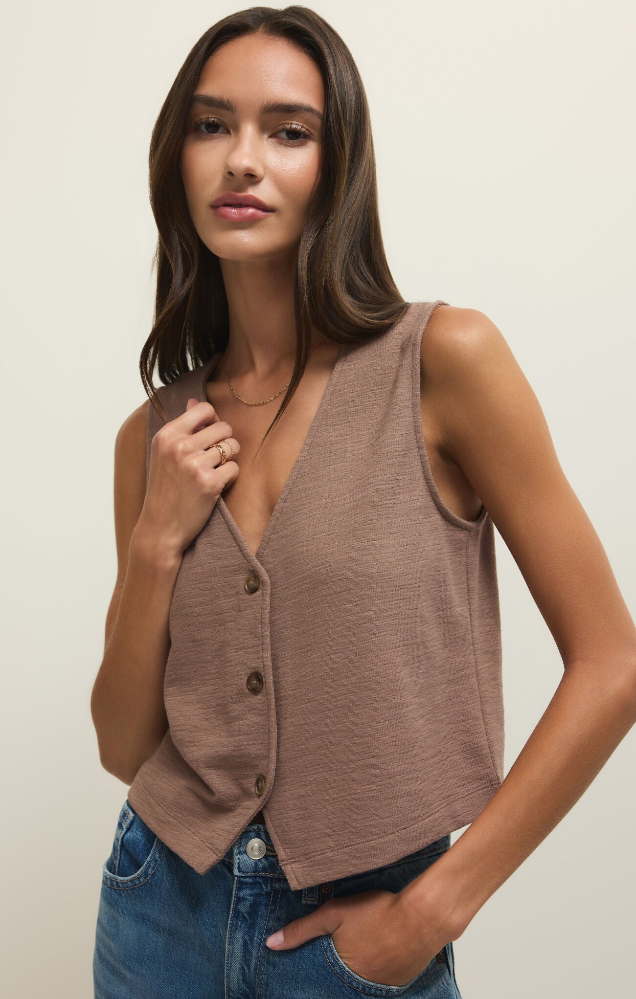 Noelle Textured Tank Top