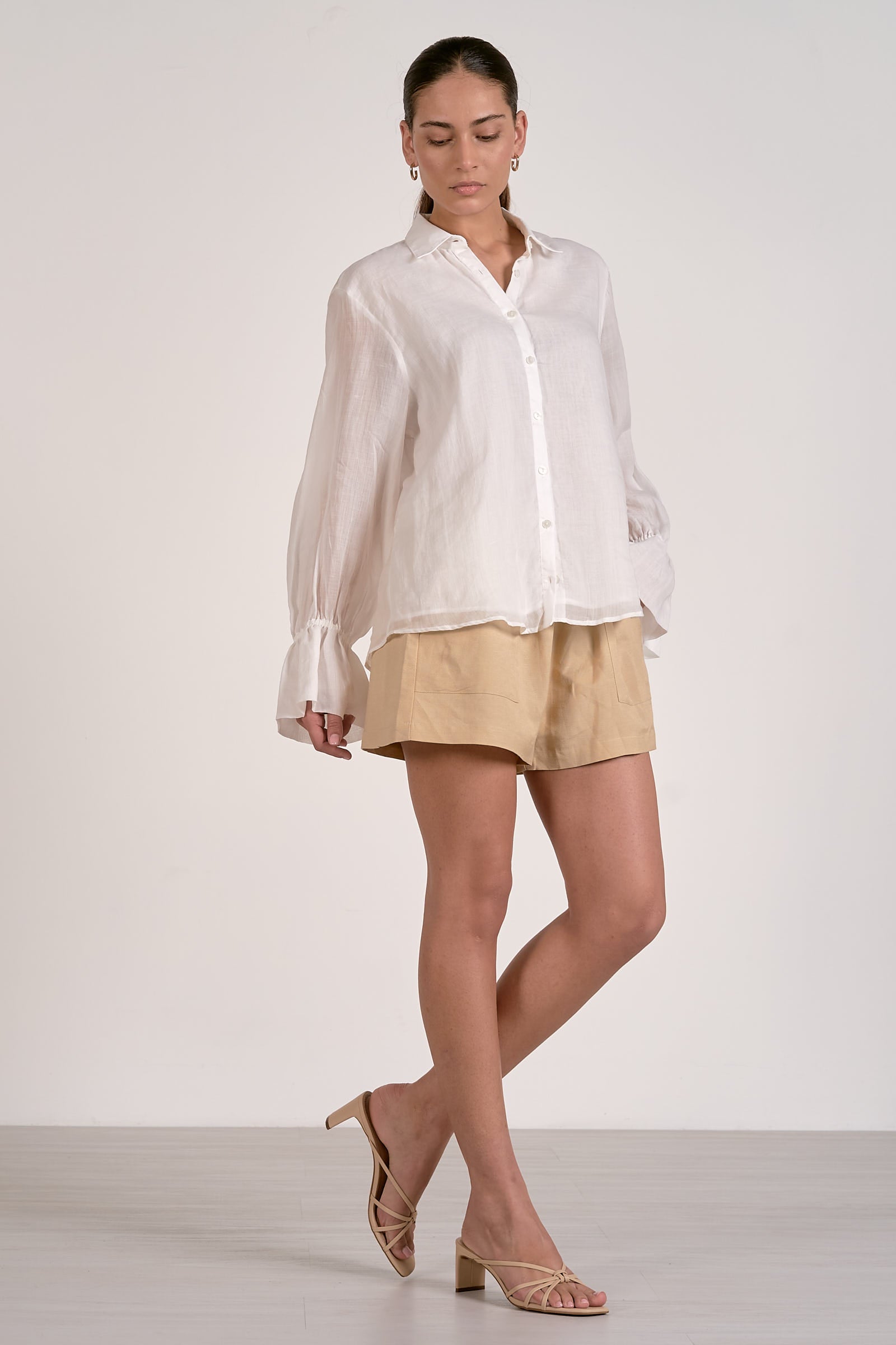 Long Sleeve Button Down Top