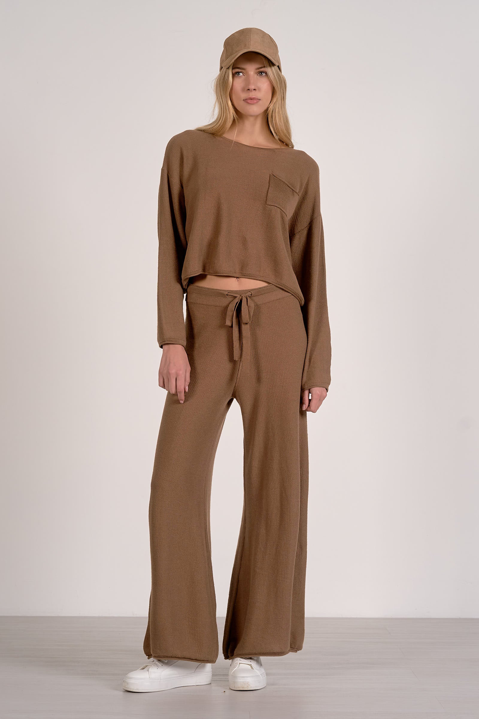 Wide Leg Drawstring Pant