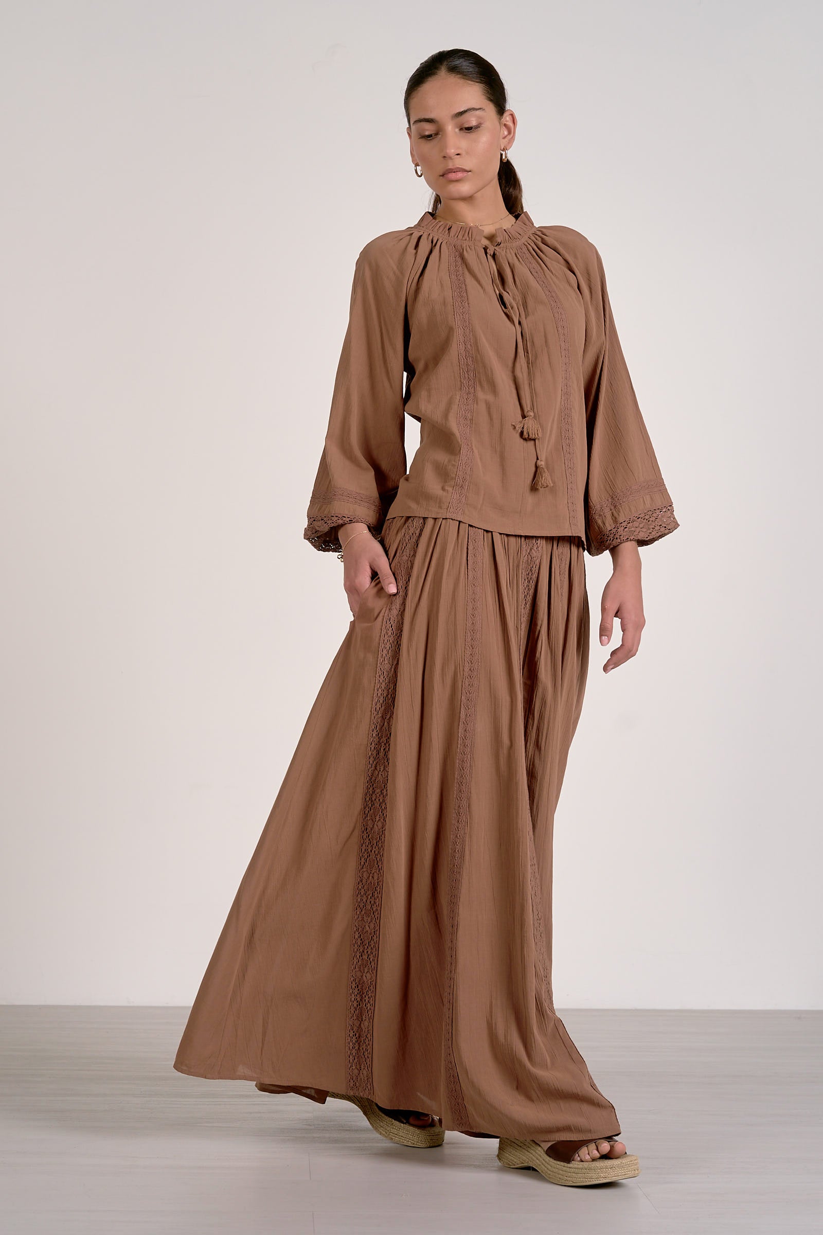 Flowy Long Sleeve Top