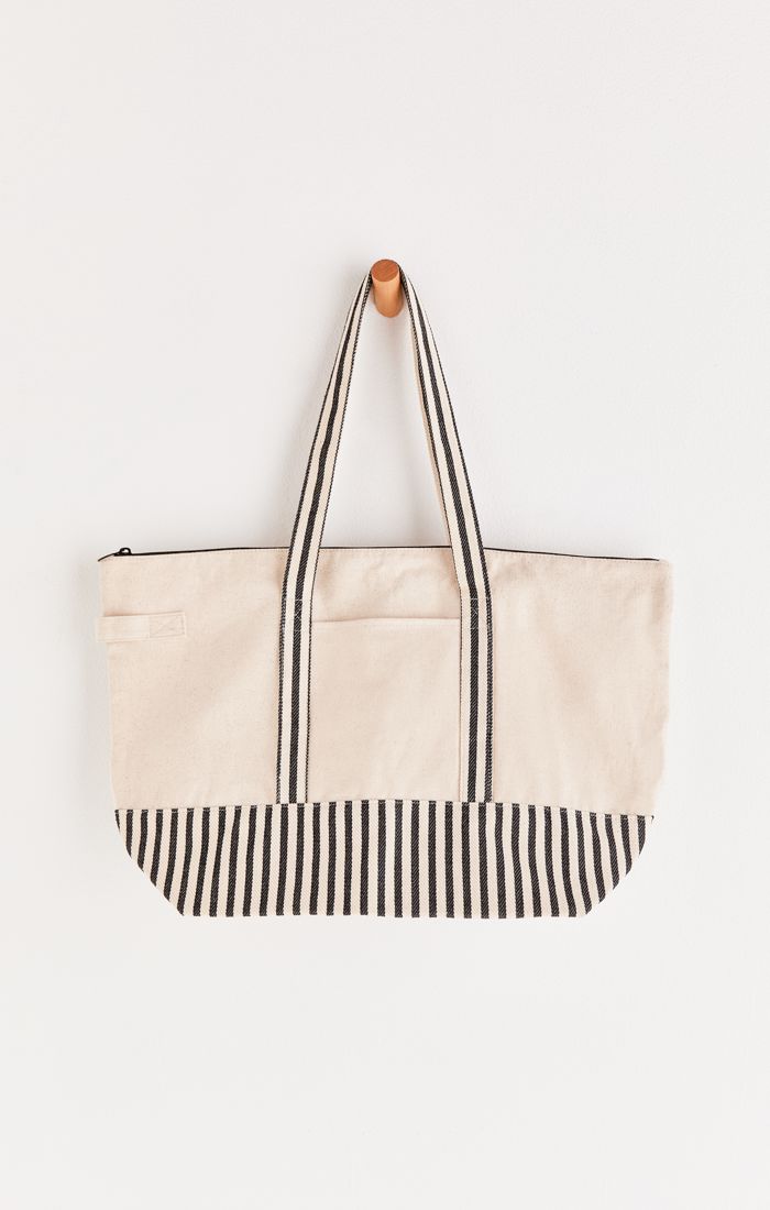 On The Go Stripe Tote