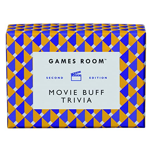 Ridley’s Movie Buff Trivia Card Game – Quiz Game for Kids and Adults – 2+ Players – Includes 140 Unique Questions Cards – Fun Family Game – Makes a Great Gift