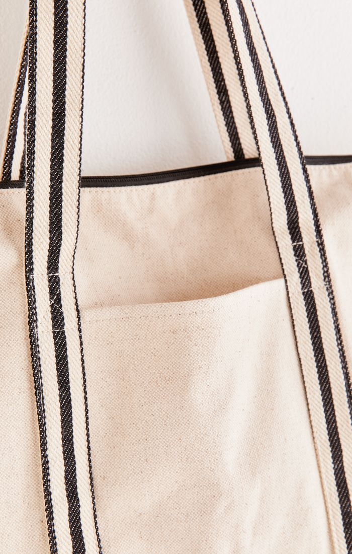 On The Go Stripe Tote