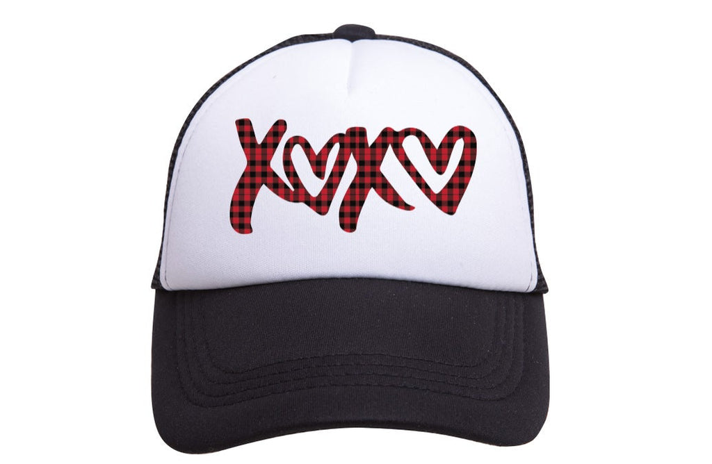 XOXO Heart Trucker Hat