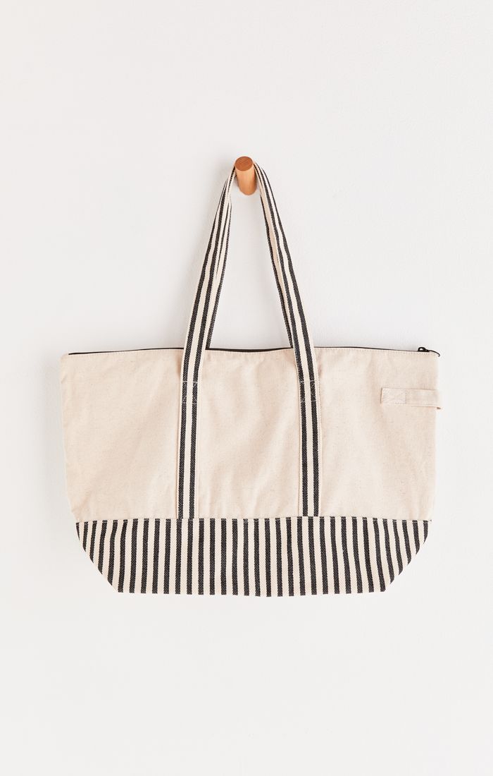 On The Go Stripe Tote