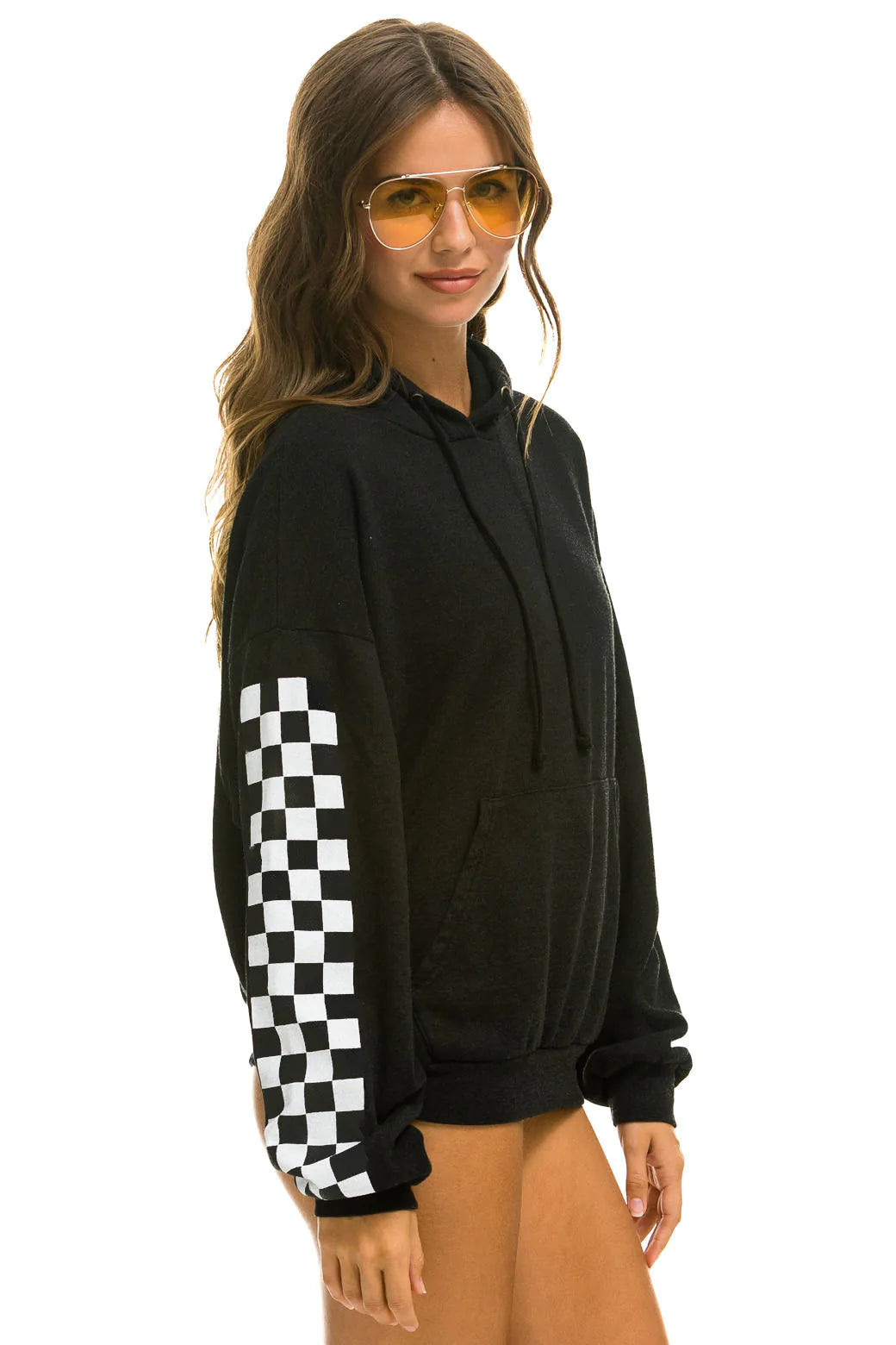 Checkerboard hotsell hoodie women's